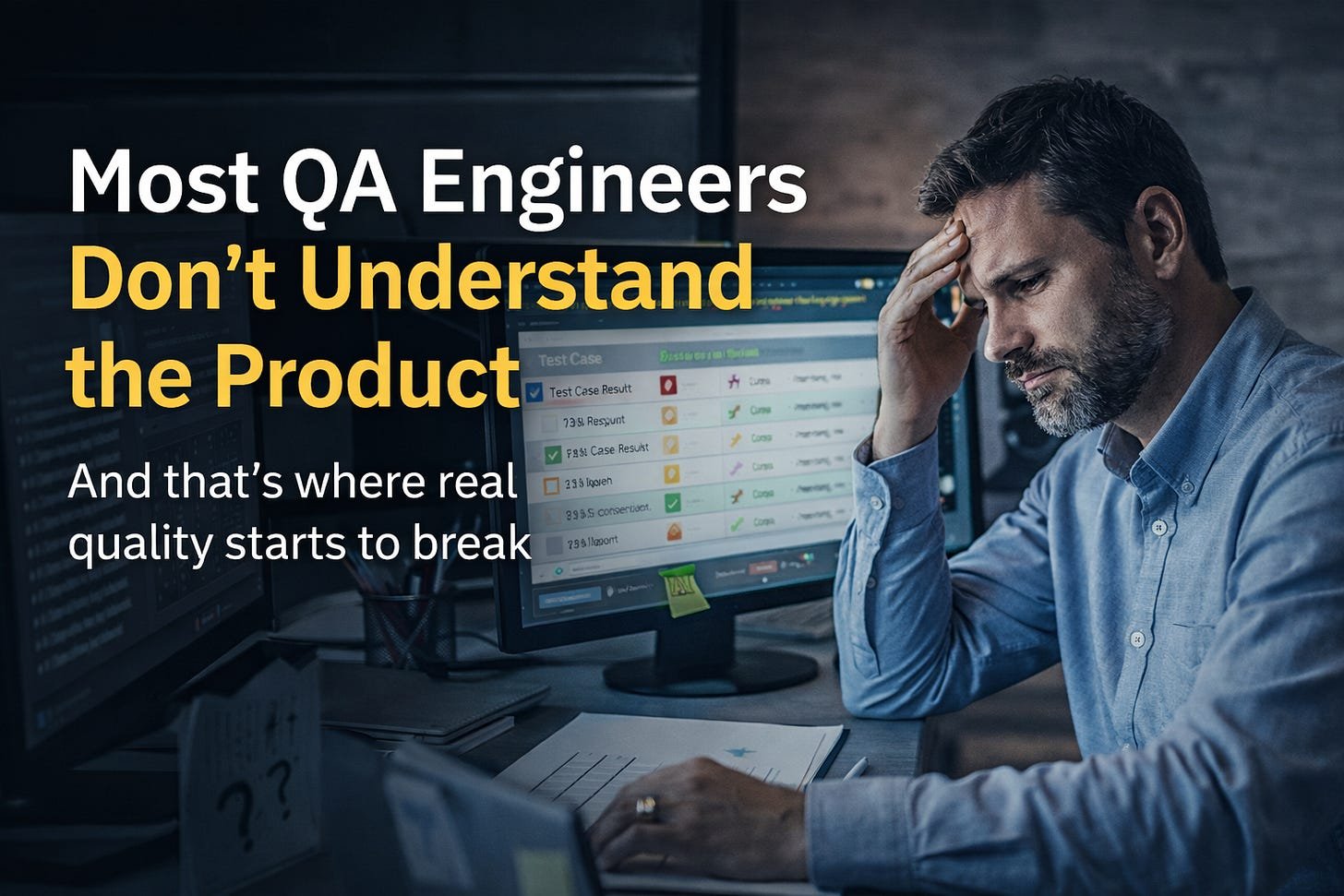 Most QA Engineers Don’t Understand the Product